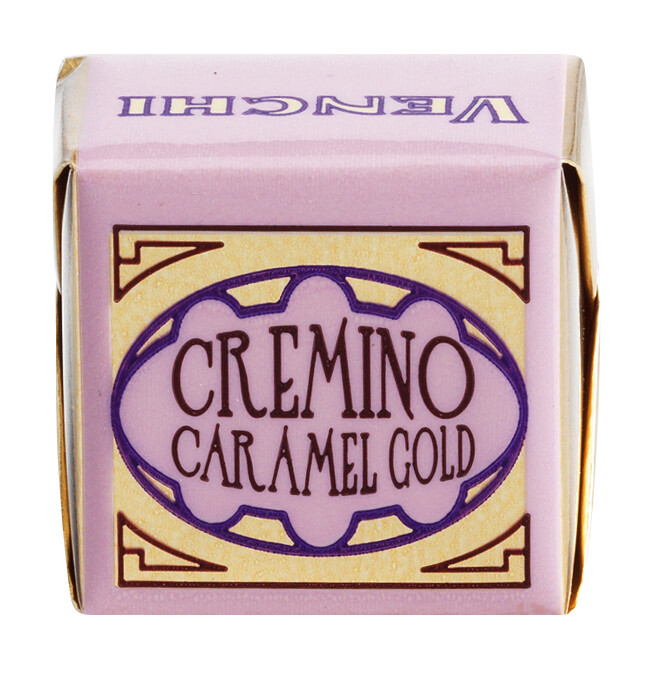 Cremino Gold Karamel, praline berlapis yang diperbuat daripada krim karamel badam, Venchi - 1,000g - kg
