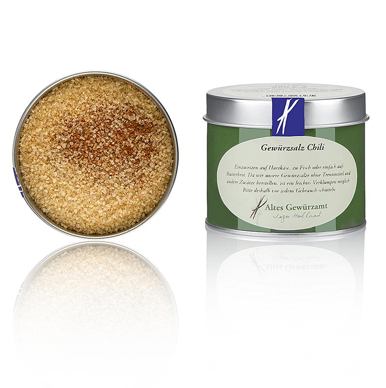Gewürzsalz mit Chili, Altes Gewürzamt, Ingo Holland - 250 g - Dose Gewürzsalz mit Chili, Altes Gewürzamt, Ingo Holland - 250 g - Dose