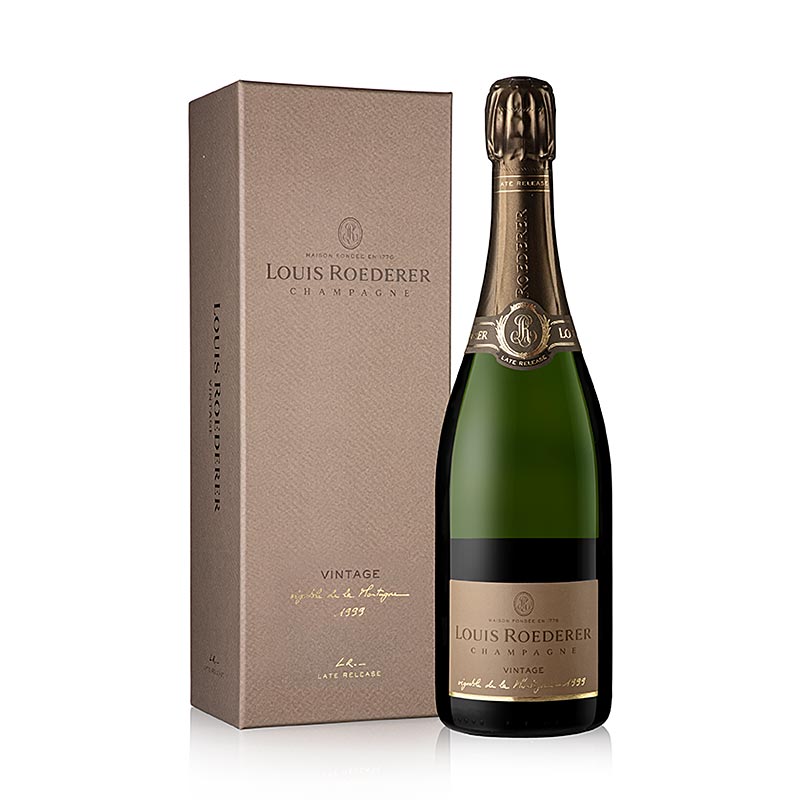 Champagne Roederer 1999 Late Release Deluxe Brut, 12% vol. (Prestige Cuvee) - 750 ml - Fles