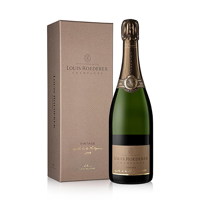 Champagne Roederer 1999 Rilisan Terlambat Deluxe Brut, 12% vol. (Cuvee Prestise) - 750ml - Botol