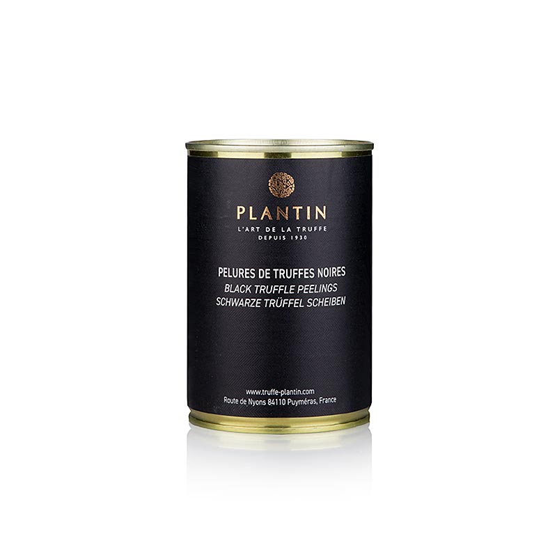 Tofones nobles d`hivern Pelures, peles i rodanxes de tofona, Plantin - 230 g - llauna
