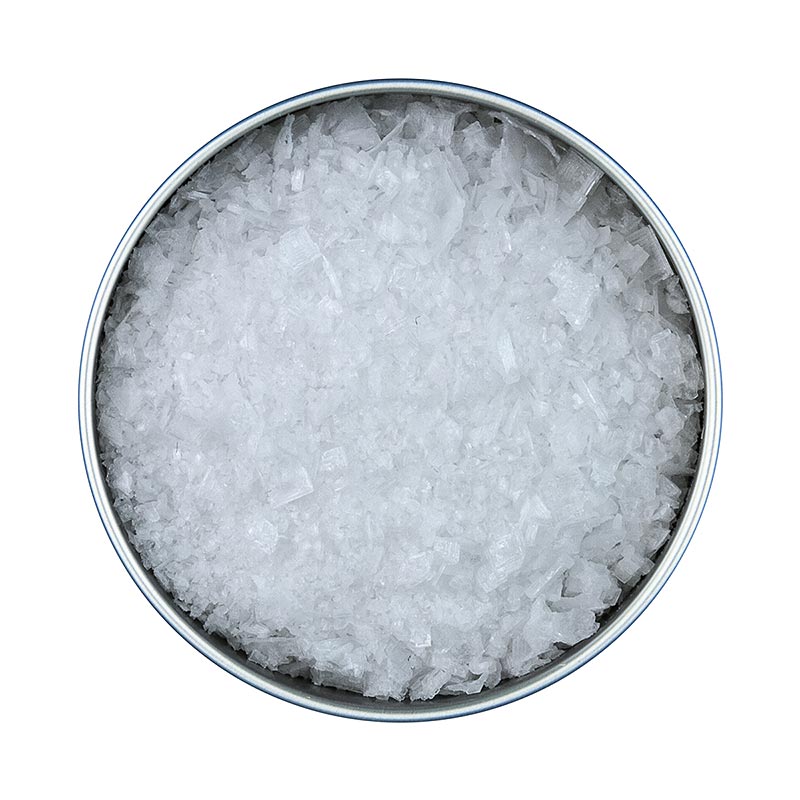 Jozo Gourmet Salt Flakes - Flocons de sel de mer, ancien bureau aux épices, Ingo Holland - 100 g - boîte