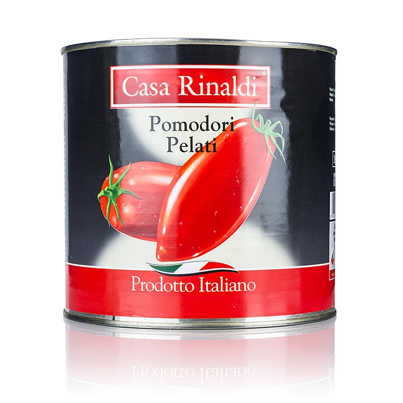 Pomidory obrane, cale - 2,55 kg - Moc