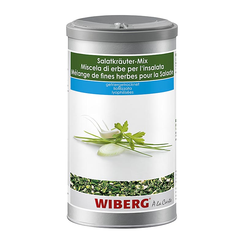 Wiberg salatova bylinkova zmes, susena mrazom - 65 g - Bezpecna aroma