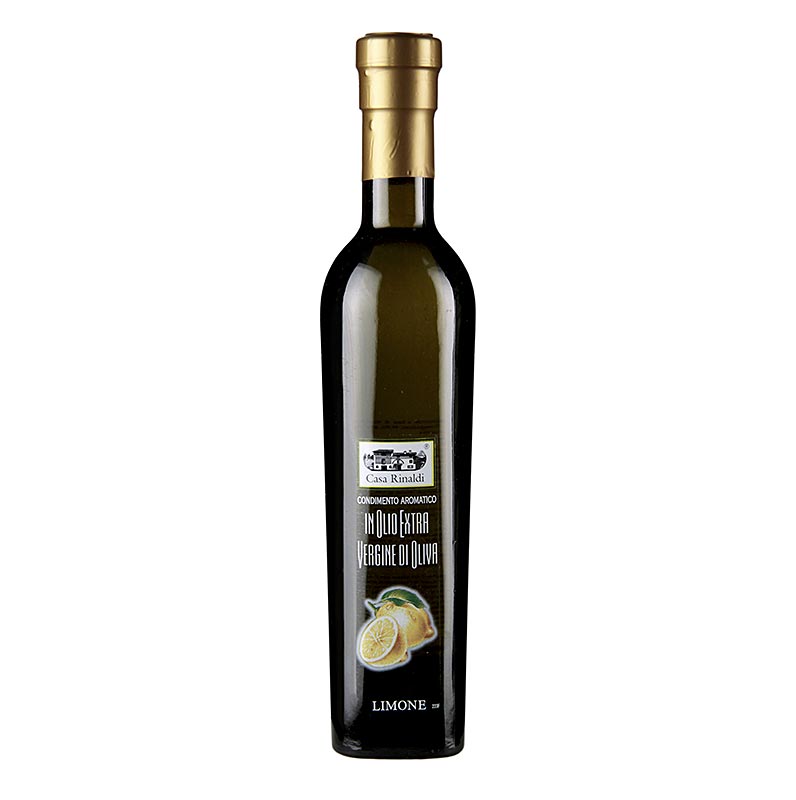 Ulei de masline extravirgin Bellolio, cu extract de lamaie, Casa Rinaldi - 250 ml - Sticla