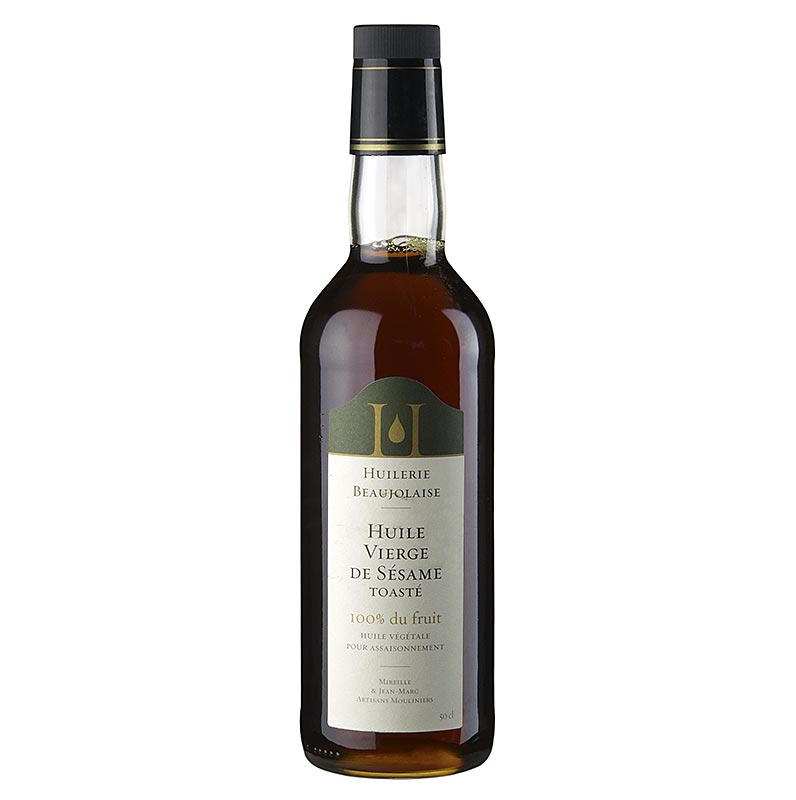 Prazeno sezamovo olje Huilerie Beaujolaise, izbrano devisko - 500 ml - Steklenicka