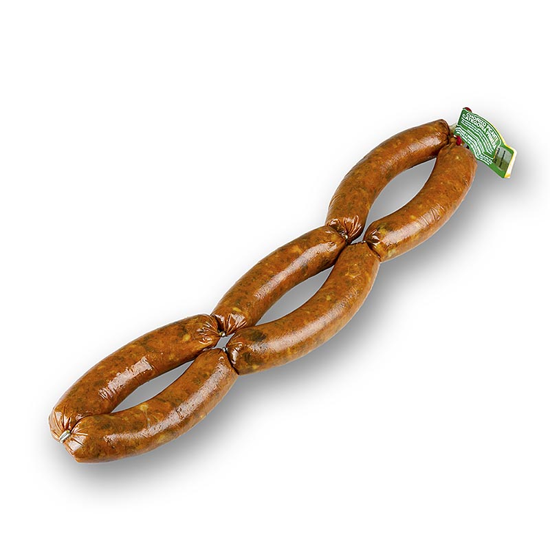 Kielbasy Chorizo, ostre, z wieprzowiny iberyjskiej - ok. 550 g, ok. 6 sztuk - proznia Kielbasy Chorizo, ostre, z wieprzowiny iberyjskiej - ok. 550 g, ok. 6 sztuk - proznia