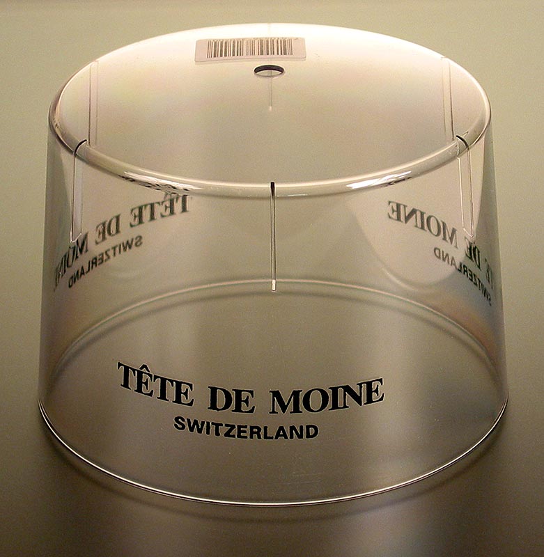 Plastikowy dzwonek do Girolle, do Tete de Moine - 1 kawalek - folia