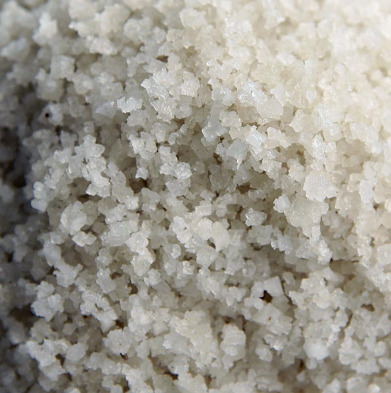 Morska sol, hruba, seda, vlhka, Noirmoutier / Francuzsko - 1 kg - taska