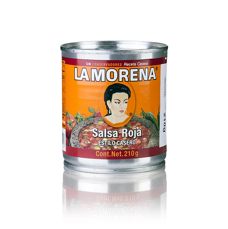 Salsa Roja, crvena, jako dobra s tortilja cipsom - 210 g - limenka