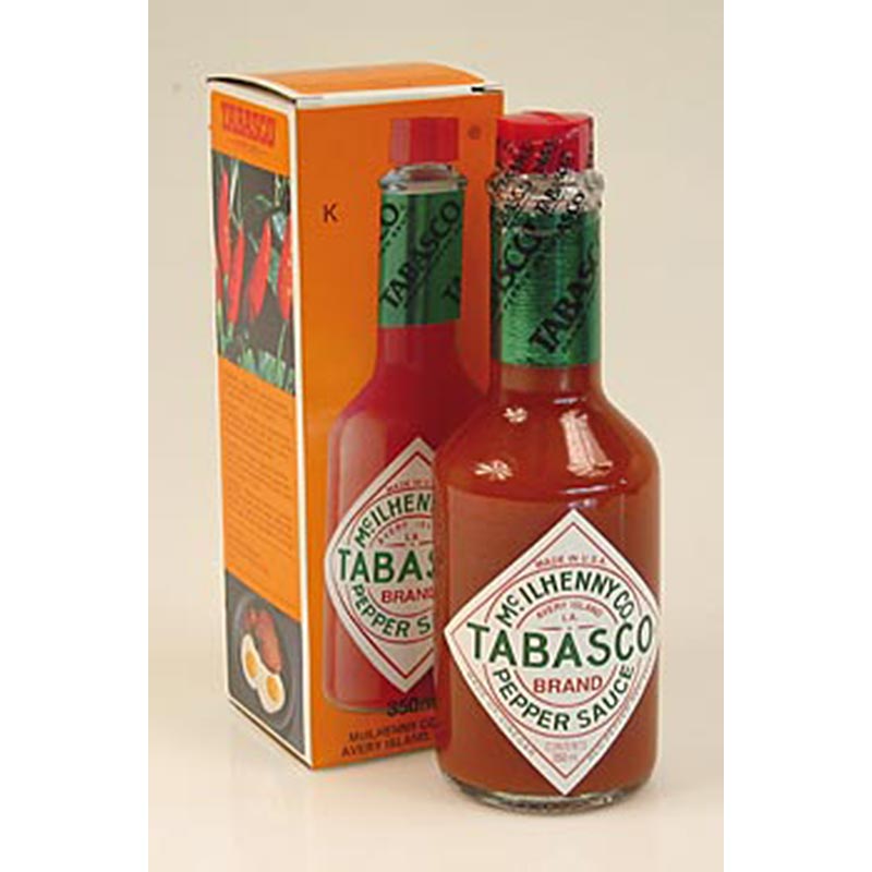 Tabasco, cervene, pikantne, McIlhenny - 350 ml - Flasa