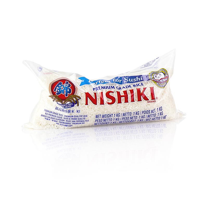 Nishiki - riz za susi, srednje zrnat - 1 kg - torba