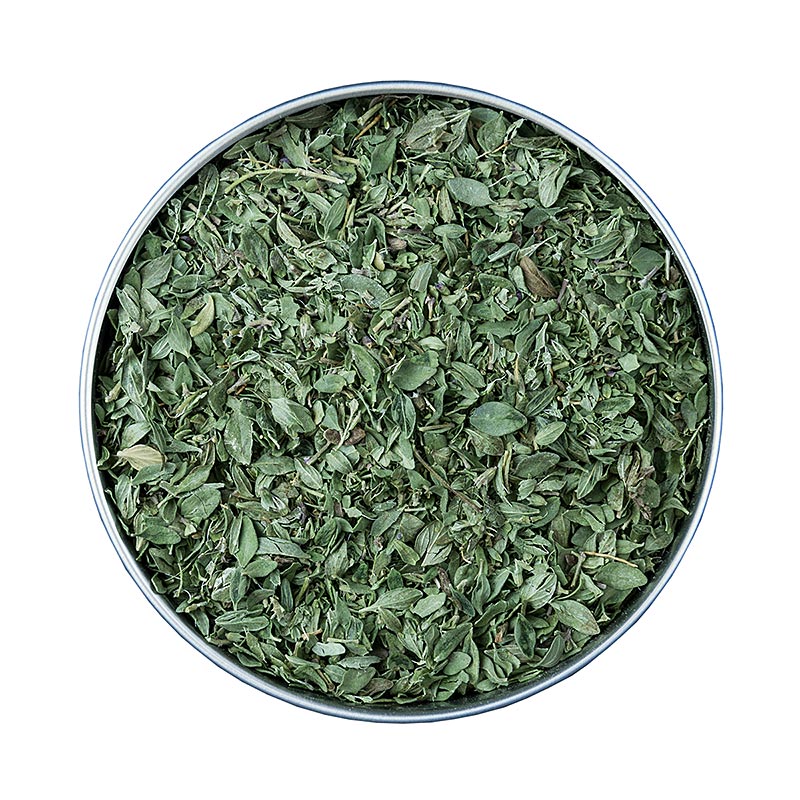 Zitronenthymian, gefriergetrocknet, Altes Gewürzamt, Ingo Holland - 15 g - Dose Zitronenthymian, gefriergetrocknet, Altes Gewürzamt, Ingo Holland - 15 g - Dose
