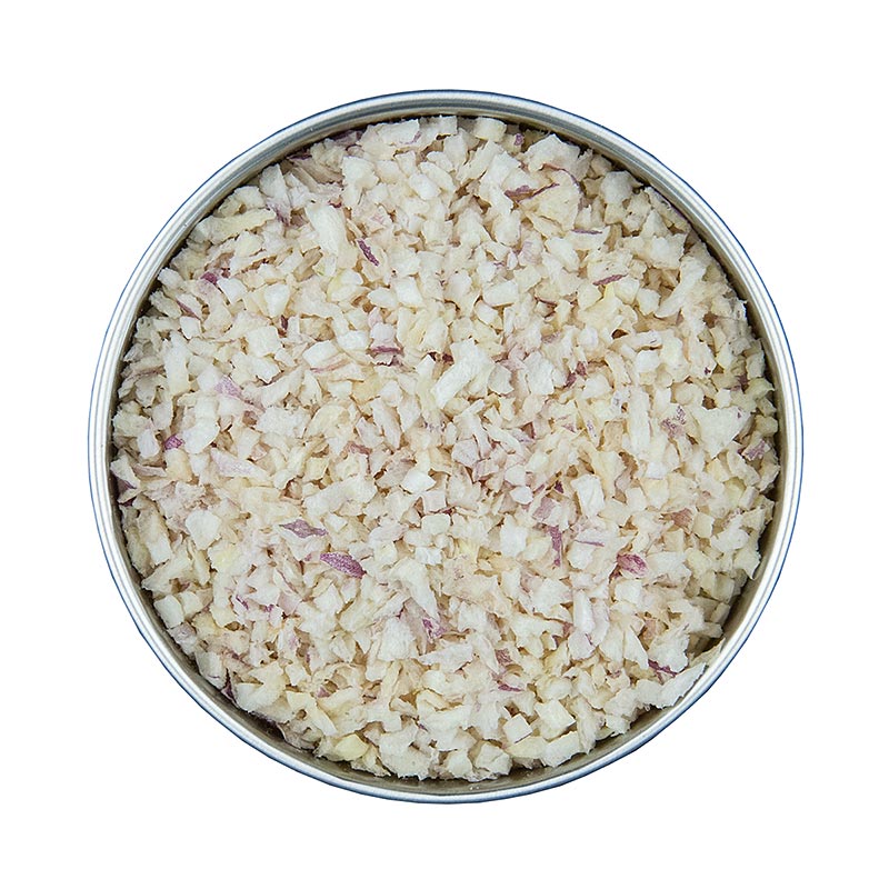 Onions, red, cut, freeze-dried, Old Spice Office, Ingo Holland - 15 g - Tin