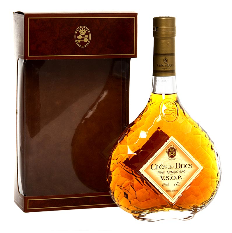 Armagnac VSOP, Cles des Ducs, 40% obj. - 700ml - Butelka Armagnac VSOP, Cles des Ducs, 40% obj. - 700ml - Butelka