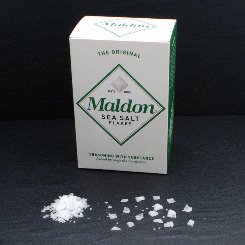 Flocons de sel de mer de Maldon, Angleterre (flocons de sel de mer, sel) - 250 g - colis Flocons de sel de mer de Maldon, Angleterre (flocons de sel de mer, sel) - 250 g - colis