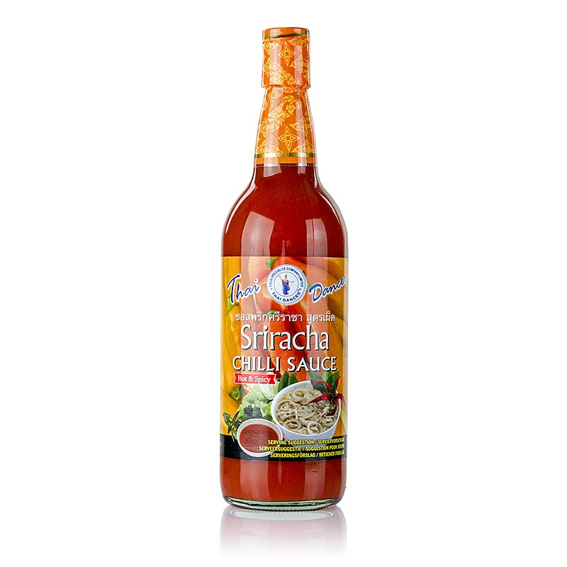 Chilisauce - Sriracha, meget staerk, Thai Dancer - 730 ml - Flaske