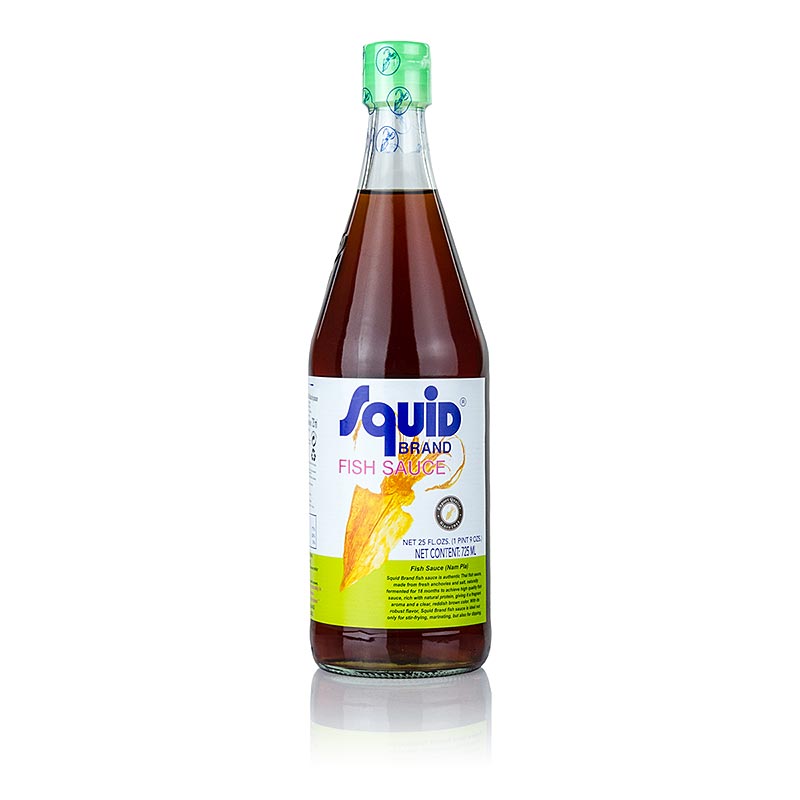 Fish sauce, dark, Squid Brand - 725ml - Bottle