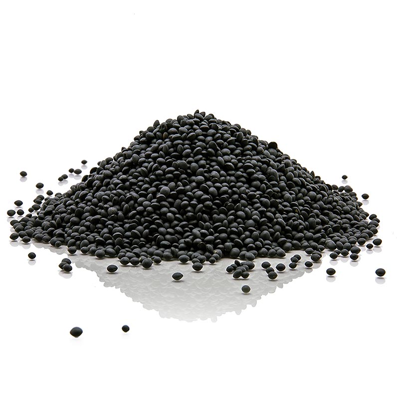 Mercimek, Beluga, siyah, organik - 1 kg - canta