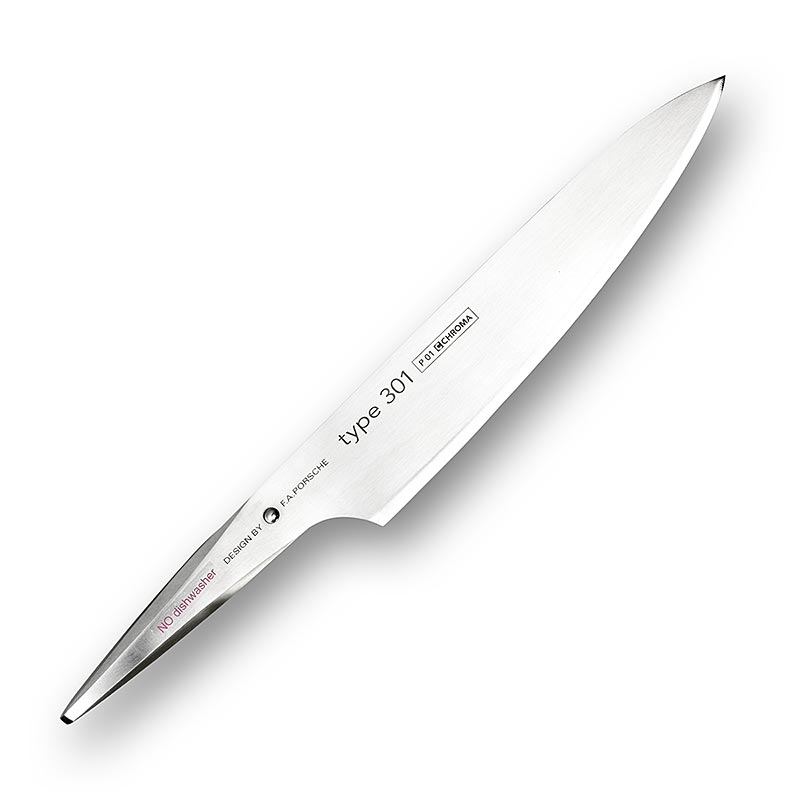 Cutit de bucatar Chroma tip 301 P-1, aplicabil universal, 24 cm - Design by FA Porsche - 1 bucata - cutie Cutit de bucatar Chroma tip 301 P-1, aplicabil universal, 24 cm - Design by FA Porsche - 1 bucata - cutie