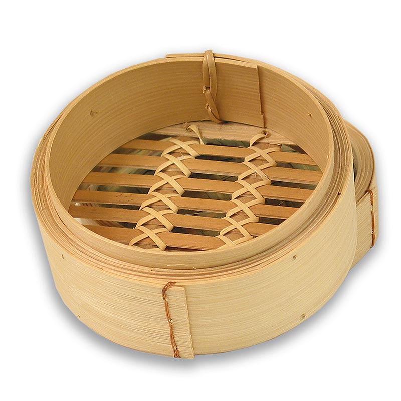 Bambusovo podnozje za kuhanje na pari, 13 cm zunaj, 11 cm znotraj, 5 palcev - 1 kos - Ohlapna