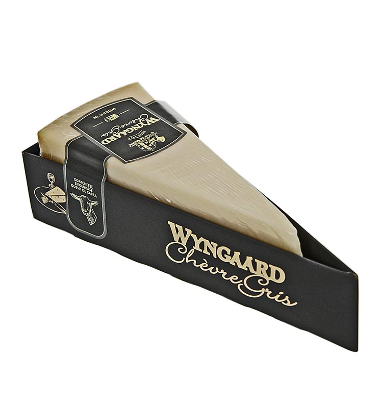 Wijngaard Chevre Gris kecskesajt, 10-12 honapos, guillotine-hoz - 240g - Laza Wijngaard Chevre Gris kecskesajt, 10-12 honapos, guillotine-hoz - 240g - Laza