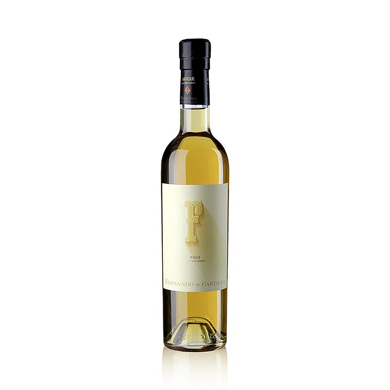 Sherry Antique Fino, wytrawne, 17% obj., Rey Fernando de Castilla - 500ml - Butelka Sherry Antique Fino, wytrawne, 17% obj., Rey Fernando de Castilla - 500ml - Butelka