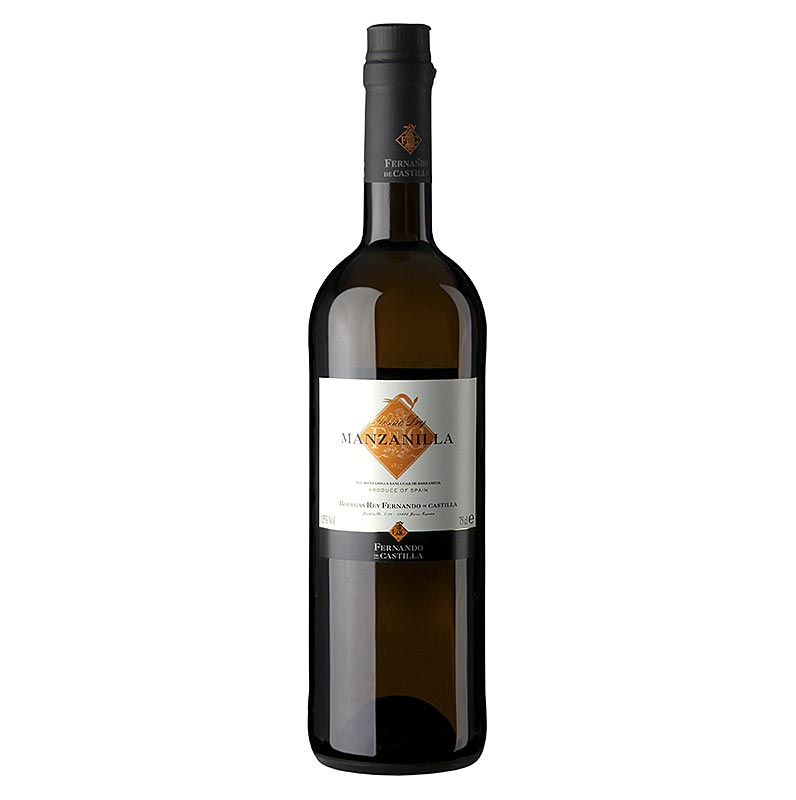 Sherry Classic Manzanilla, wytrawna, 15% obj., Rey Fernando de Castilla - 750ml - Butelka Sherry Classic Manzanilla, wytrawna, 15% obj., Rey Fernando de Castilla - 750ml - Butelka