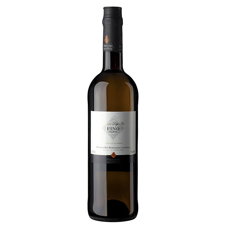Sherry Classic Dry Fino, wytrawne, 15% obj., Rey Fernando de Castilla - 750ml - Butelka Sherry Classic Dry Fino, wytrawne, 15% obj., Rey Fernando de Castilla - 750ml - Butelka