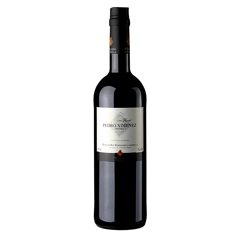 Sherry Classic Pedro Ximenez, sladke 15% obj., Rey Fernando de Castilla - 750 ml - Flasa Sherry Classic Pedro Ximenez, sladke 15% obj., Rey Fernando de Castilla - 750 ml - Flasa