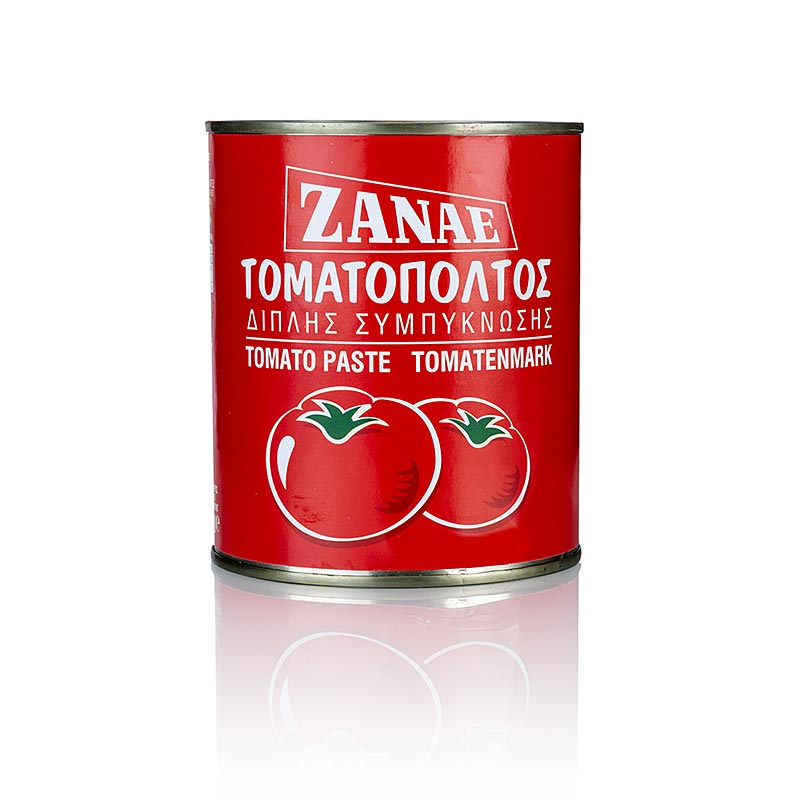 Tomato paste, double concentrated, Zanae - 860g - can