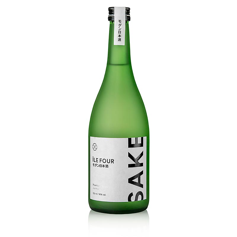 Ile Four Sake Pure - Junmai Gingo Premium, %16 hacim. - 720ml - Sise