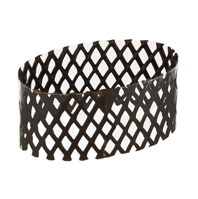 Forma de ciocolata - inel, oval, ciocolata neagra, 85 mm lungime, 50 mm latime, 40 mm inaltime - 250g, 30 buc - Carton Forma de ciocolata - inel, oval, ciocolata neagra, 85 mm lungime, 50 mm latime, 40 mm inaltime - 250g, 30 buc - Carton