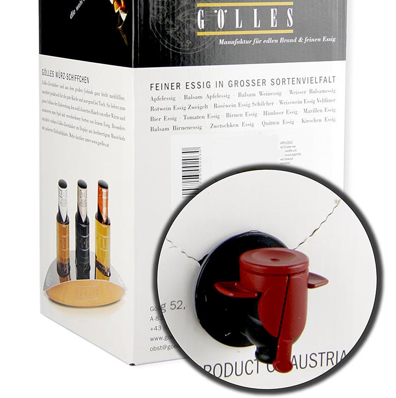 Golles sargabarackecet, 5%-os savtartalommal - 5 liter - Taska dobozban