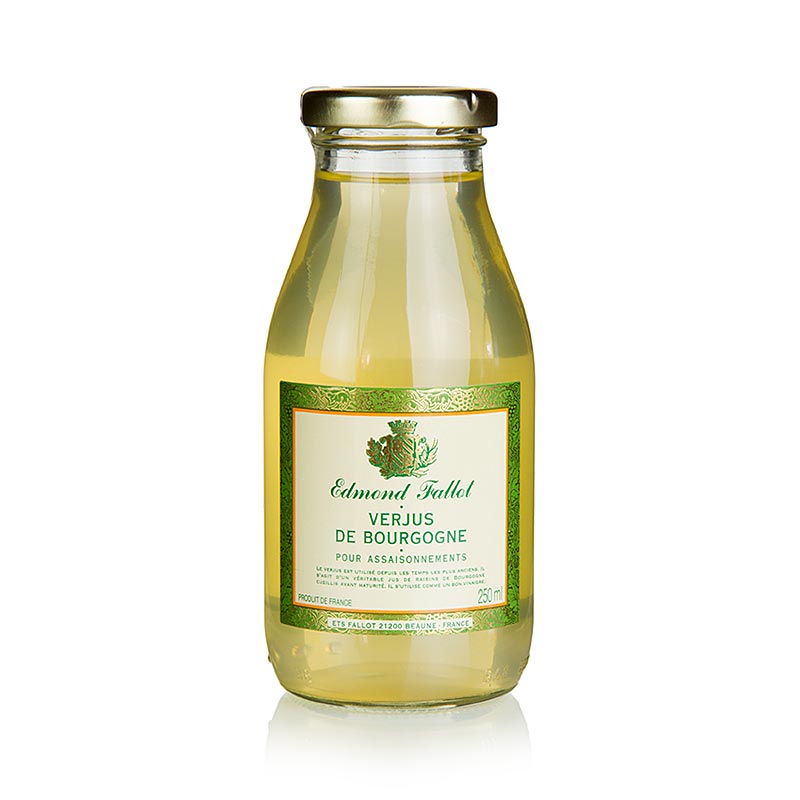 Verjuice (ocet) z Burgundska, Fallot - 250 ml - Lahev