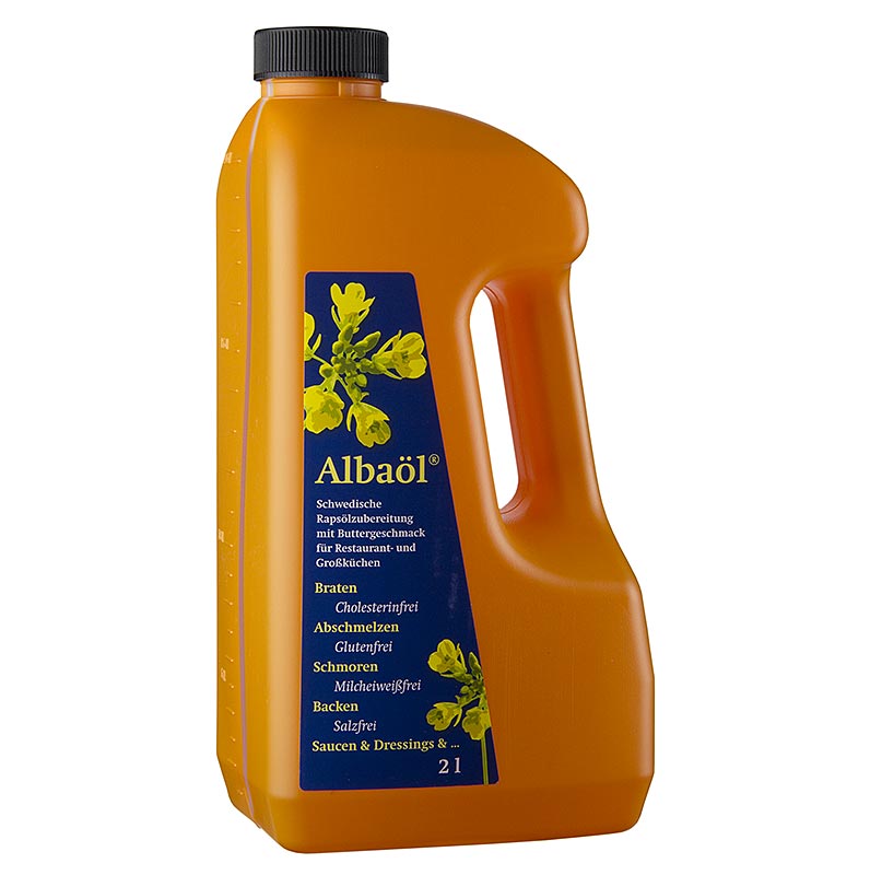 Albaol© - preparat oleju rzepakowego o smaku maslanym, Szwecja - 2 litry - Pe-kanista.