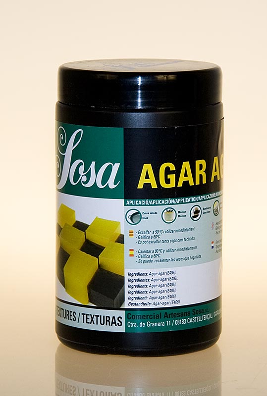 Agar Agar, substancja teksturujaca, Sosa, E406 - 500g - Pe moze
