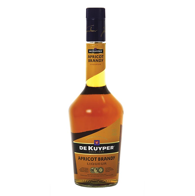 Brandy d`abricot, De Kuyper, 24% vol. - 700 ml - Bouteille Brandy d`abricot, De Kuyper, 24% vol. - 700 ml - Bouteille