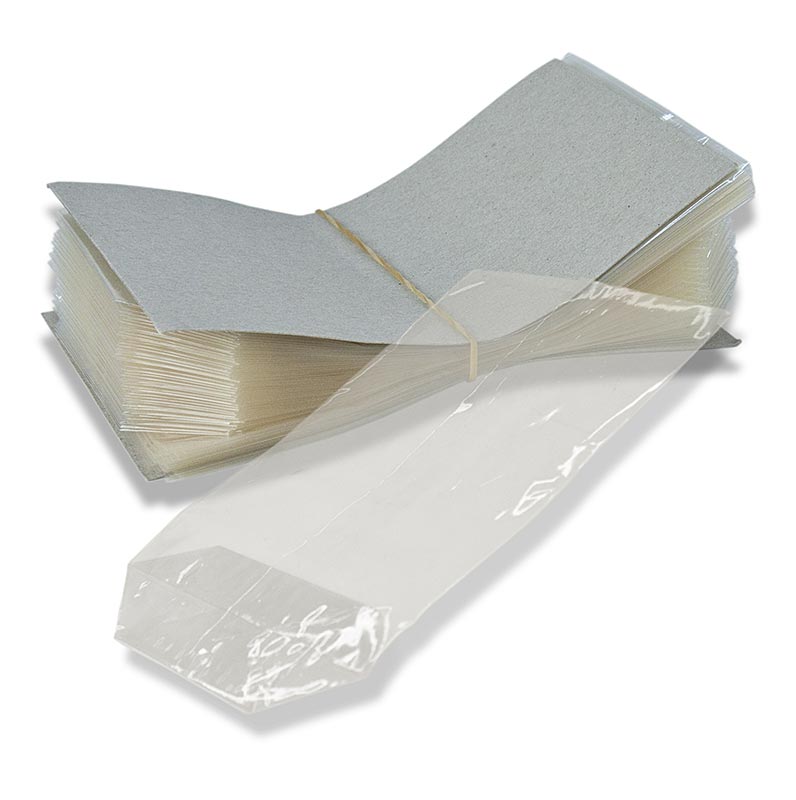 Polypropylenova spodna taska - celofan, natiahnuta, 9,5 X 16 cm - 100 kusov - Karton