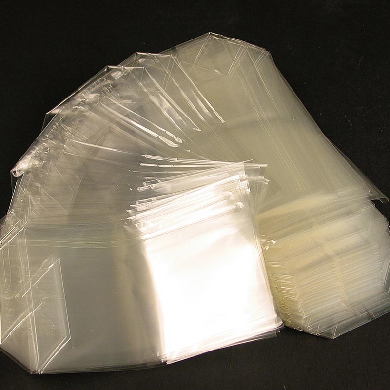 Polipropilenska spodnja vrecka - celofan, raztegnjena, 11,5 x 19 cm - 100 kosov - torba