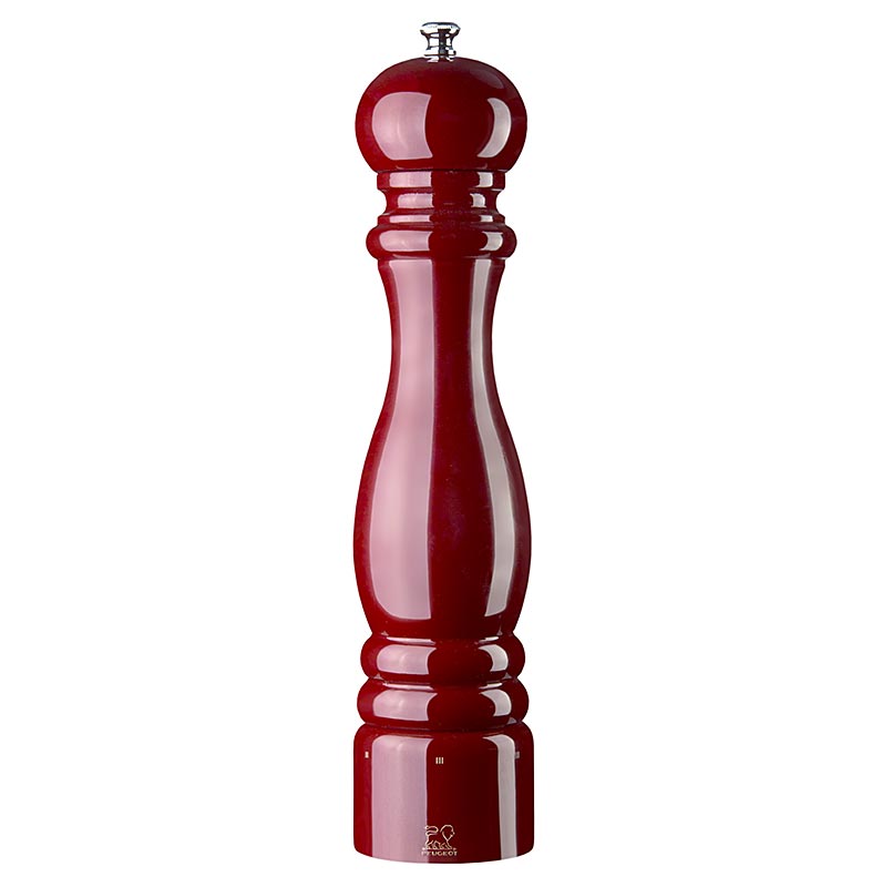 Peugeot mlin za biber PARIS USELECT, visina 30cm, podesiva, crvena bukva - 1 komad - Opusteno
