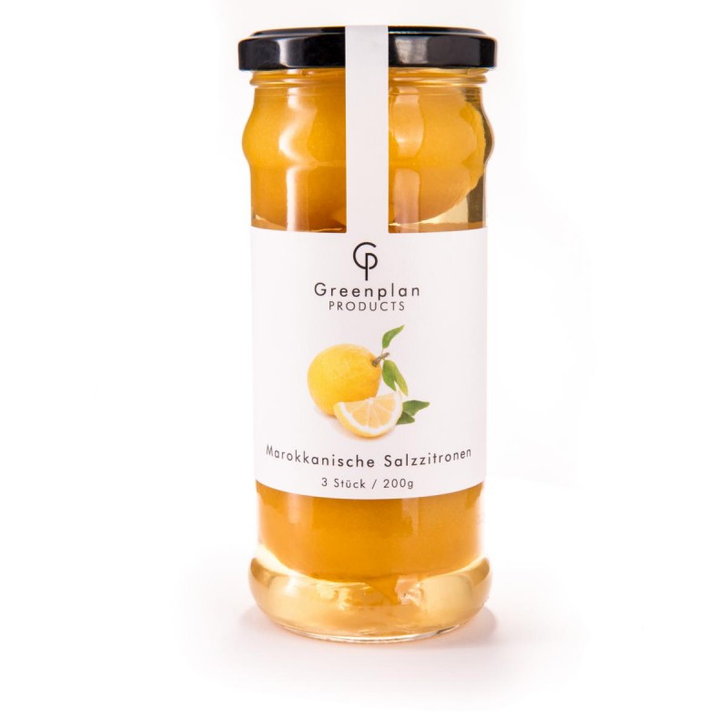 Marocke solene citrony, konzervovane citrony - 3 kusy - sklo