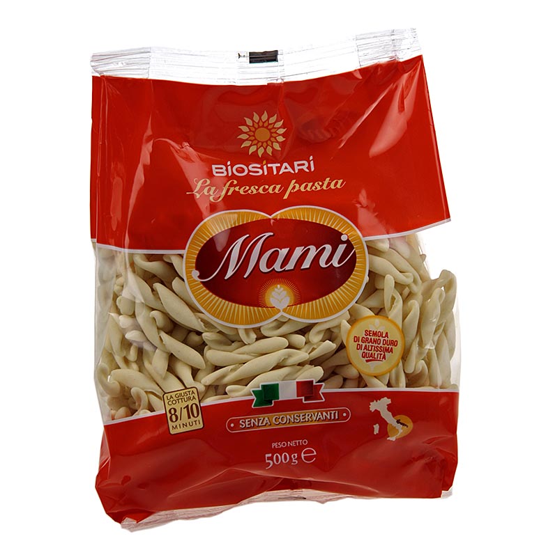 Noedel Strozzapreti (priester klauwier) vers - 500 g - zak Noedel Strozzapreti (priester klauwier) vers - 500 g - zak