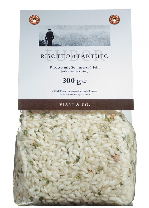 Risotto al tartufo, yaz mantarli risotto - 300 gram - ambalaj