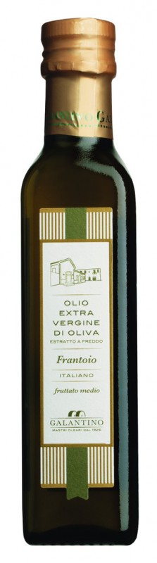 Olio extravirgin Frantoio, ulei extravirgin de masline Frantoio, Galantino - 250 ml - Sticla