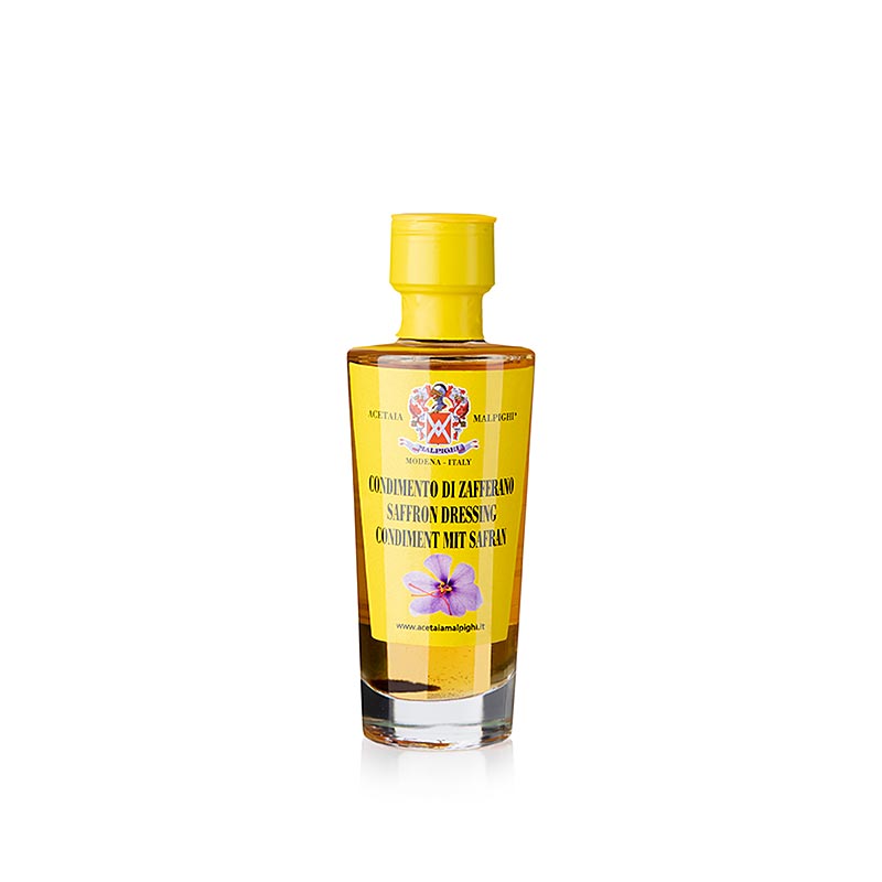 Balsamo di Zafferano, condiment cu sofran, 8 ani, Malpighi - 100 ml - Sticla