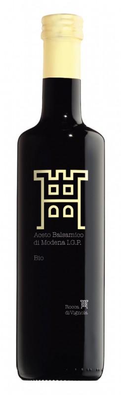 Balzamicni kis iz Modene, bio, Aceto Balsamico di Modena IGP biologico - Basic, Rocca di Vignola - 500 ml - Steklenicka Balzamicni kis iz Modene, bio, Aceto Balsamico di Modena IGP biologico - Basic, Rocca di Vignola - 500 ml - Steklenicka