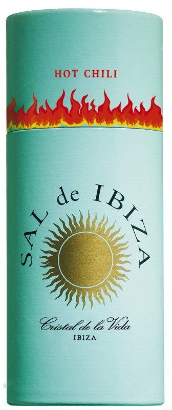 Granito con Chili, sejker na sperky, morska sol s cili, Sal de Ibiza - 75 g - Kus