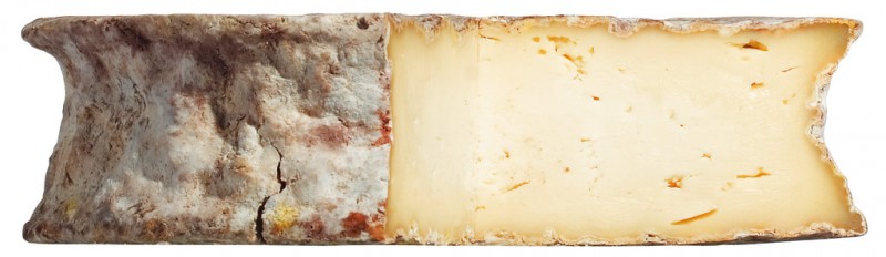 Tomme Crayeuse, queso semiduro elaborado con leche de vaca con corteza de moho, Alain Michel - aproximadamente 2 kg - Pedazo