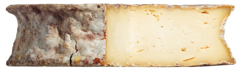 Tomme Crayeuse, lehmanmaidosta valmistettu puolikova juusto homekuorella, Alain Michel - noin 2kg - Pala